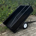 Przyczepka do traktorka ogrodowego 540 kg wywrotka z kiprem do quada ATV
