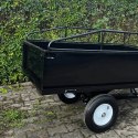 Przyczepka do traktorka ogrodowego 540 kg wywrotka z kiprem do quada ATV