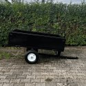 Przyczepka do traktorka ogrodowego 540 kg wywrotka z kiprem do quada ATV