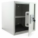 Sejf Kremowy 36x40 cm Zamek Elektroniczny i Klucz Podwójne Drzwi Bituxx