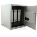 Sejf Kremowy 36x40 cm Zamek Elektroniczny i Klucz Podwójne Drzwi Bituxx
