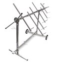Stojak lakierniczy obrotowy samochodowy 6 ramienny regulowany 220 cm