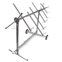 Stojak lakierniczy obrotowy samochodowy 6 ramienny regulowany 220 cm