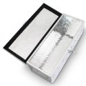 Skrzynia aluminiowa transportowa 25l srebrna zamykana na klucz wodoodporna