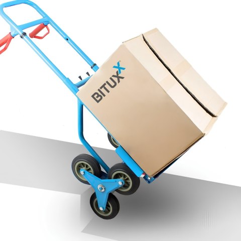 WÓZEK TRANSPORTOWY SCHODKOWY 200KG Z REGULACJĄ WYSOKOŚCI MAGAZYNOWY