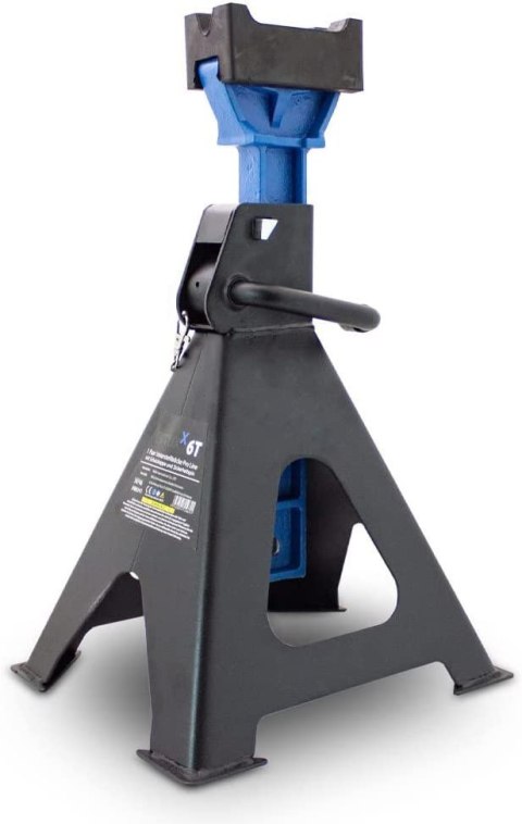 PODPORY WARSZTATOWE 6T REGULOWANE 39-60CM 13 STOPNI GUMOWE PODKŁADKI 2 SZT. PODPORY WARSZTATOWE 6T REGULOWANE 39-60CM 13 STOPNI GUMOWE PODKŁADKI 2 SZT.