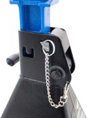 PODPORY WARSZTATOWE 6T REGULOWANE 39-60CM 13 STOPNI GUMOWE PODKŁADKI 2 SZT.