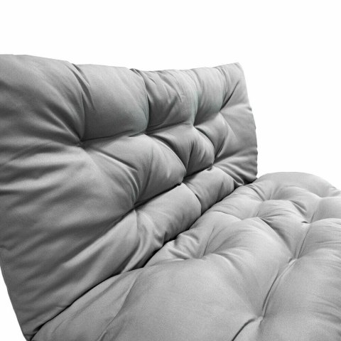 PODUSZKA NA SOFĘ ŁAWKĘ PALETĘ CIEMNOSIWA 150X100CM