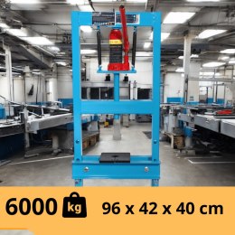 PRASA HYDRAULICZNA 6T Z WYMIENNYMI SZCZĘKAMI DO GARAŻU I WARSZTATU