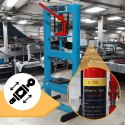 PRASA HYDRAULICZNA 6T Z WYMIENNYMI SZCZĘKAMI DO GARAŻU I WARSZTATU