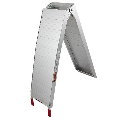 RAMPA ALUMINIOWA SKŁADANA 340KG 205CM ANTYPOŚLIZGOWA MOTOCYKL KOSIARKA RAMPA ALUMINIOWA SKŁADANA 340KG 205CM ANTYPOŚLIZGOWA MOTOCYKL KOSIARKA