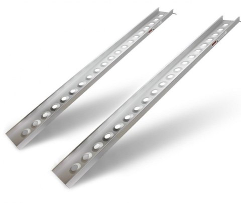 Rampy aluminiowe najazdy 400kg motocykl kosiarka quad wózek ogrodowy 193 cm