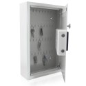 Sejf Elektroniczny na Klucze 48 Haków Zamek PIN + Klucze Awaryjne Ścienny
