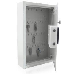 Sejf Elektroniczny na Klucze 48 Haków Zamek PIN + Klucze Awaryjne Ścienny
