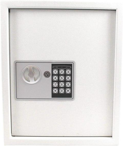 Sejf na Klucze Elektroniczny 48 Haczyków Zabezpieczenie Montaż Ścienny
