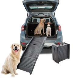 Składana Rampa dla Psa do Samochodu Lekka 90kg Antypoślizgowa dla Psów