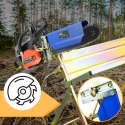 STOJAK DO CIĘCIA DREWNA KOZIOŁEK DO DREWNA Z UCHWYTEM NA PIŁĘ 45CM 120KG