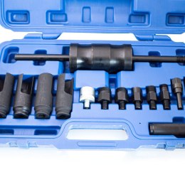 ŚCIĄGACZ DO WTRYSKIWACZY ZESTAW UNIWERSALNY ADAPTERY NASADKI PRZEGUB