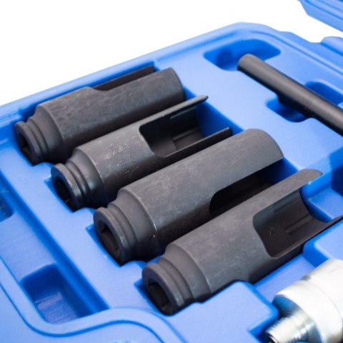 ŚCIĄGACZ DO WTRYSKIWACZY ZESTAW UNIWERSALNY ADAPTERY NASADKI PRZEGUB