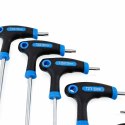 ŚRUBOKRĘTY TORX 9 SZT. T10-T50 ERGONOMICZNE UCHWYTY STAL CHROMOWO-WANADOWA