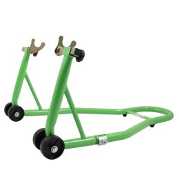 STOJAK MOTOCYKLOWY TYLNEGO KOŁA UNIWERSALNY STALOWY 250KG CERTYFIKOWANY