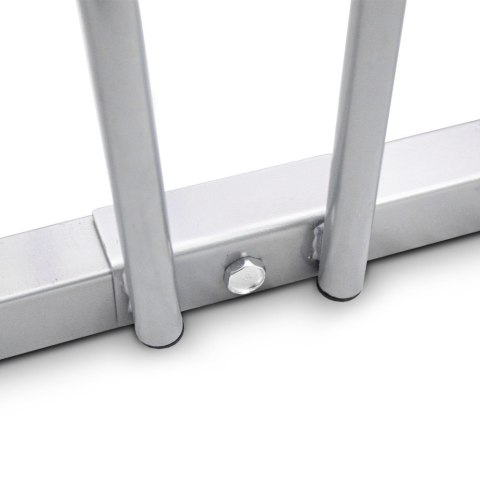 Stojak na 10 rowerów bituxx ocynkowany ścienny podłogowy odporny na korozję