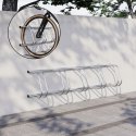 Stojak na 6 rowerów montaż ścienny podłogowy metal malowany proszkowo ip44