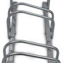 Stojak na 6 rowerów montaż ścienny podłogowy metal malowany proszkowo ip44