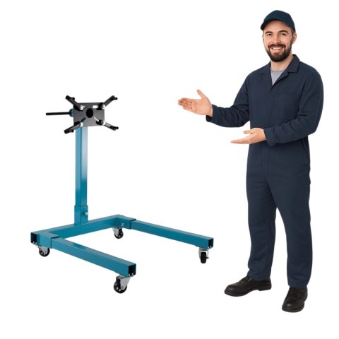 Stojak na silnik składany Podpora do montażu silnika Regulowana 500 kg