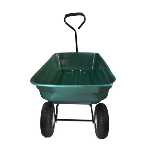 Taczka Ogrodowa Wózek Wywrotka 120L 240kg Stalowa Duże Koła Pneumatyczne