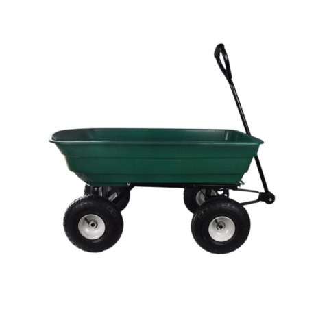 Taczka Ogrodowa Wózek Wywrotka 120L 240kg Stalowa Duże Koła Pneumatyczne