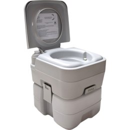 Toaleta turystyczna przenośna 20l ze spłuczką do kampera działki namiotu
