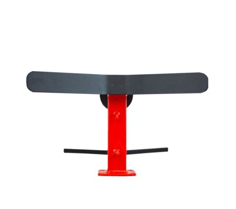 UCHWYT ŚCIENNY DO KASKU MOTOCYKLOWEGO KLUCZY KOMBINEZONU CZERWONY