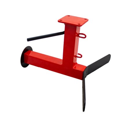 UCHWYT ŚCIENNY DO KASKU MOTOCYKLOWEGO KLUCZY KOMBINEZONU CZERWONY