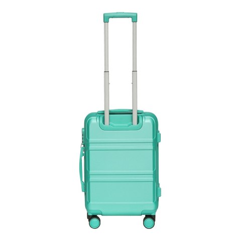 Walizka kabinowa na kółkach + kuferek ABS zestaw podróżny 56cm lekka