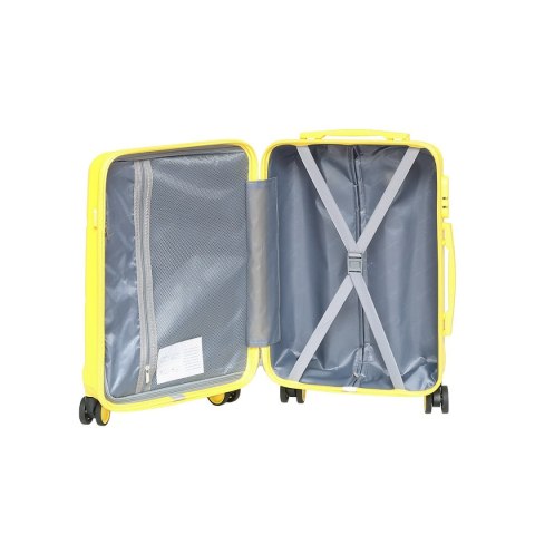 Walizka kabinowa na kółkach + kuferek ABS zestaw podróżny 56cm lekka