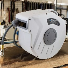 Wąż pneumatyczny na zwijaku automatyczny bęben 20m 1/4