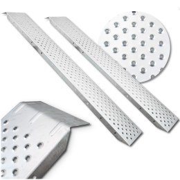 Najazdy Rampy najazdowe stalowe 400kg do samochodów i sprzętu warsztatowego