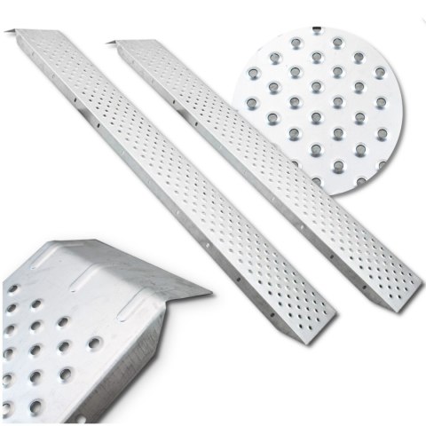 Najazdy Rampy najazdowe stalowe 400kg do samochodów i sprzętu warsztatowego