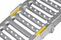 Składane Rampy Najazdowe Stalowe 200 cm 250 kg/szt (1100 kg) komplet ramp