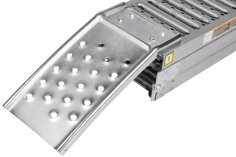 Składane Rampy Najazdowe Stalowe 200 cm 250 kg/szt (1100 kg) komplet ramp Składane Rampy Najazdowe Stalowe 200 cm 250 kg/szt (1100 kg) komplet ramp
