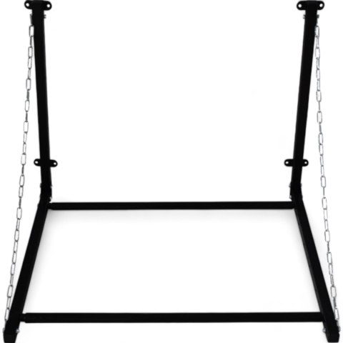 Wieszak ścienny na opony koła składany stalowy 130 kg garaż regulowany