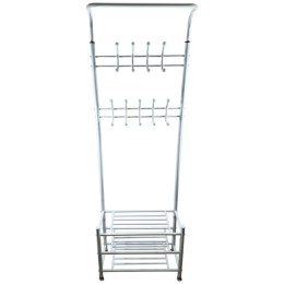 WIESZAK STOJĄCY NA UBRANIA OBUWIE BIAŁY