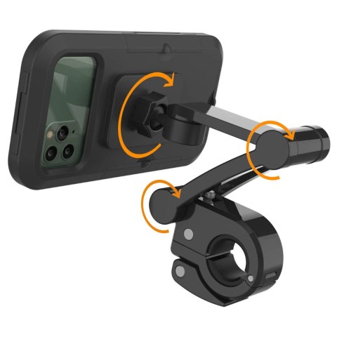 WODOODPORNY UCHWYT NA SMARTFON DO ROWERU Z 360° ROTACJĄ I SILNYM MAGNESEM WODOODPORNY UCHWYT NA SMARTFON DO ROWERU Z 360° ROTACJĄ I SILNYM MAGNESEM