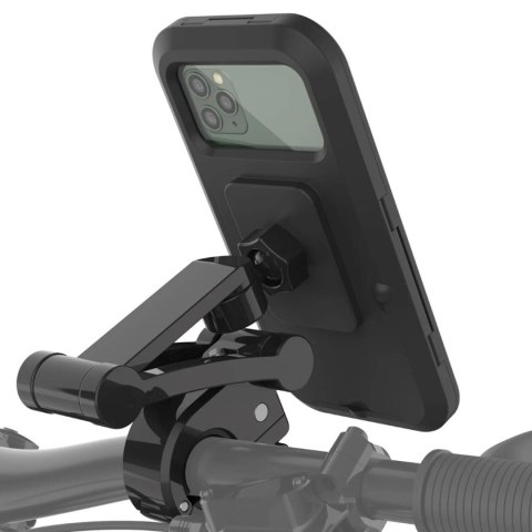 WODOODPORNY UCHWYT NA SMARTFON DO ROWERU Z 360° ROTACJĄ I SILNYM MAGNESEM WODOODPORNY UCHWYT NA SMARTFON DO ROWERU Z 360° ROTACJĄ I SILNYM MAGNESEM