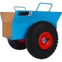 Wózek Transportowy do Płyt OSB GK MDF 275 kg Koła Pneumatyczne 26 cm