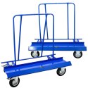 Wózek transportowy 500 kg do płyt budowlanych i drzwi z dużymi kołami