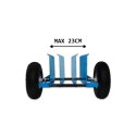 Wózek transportowy do płyt OSB GK MDF 275kg Koła pneumatyczne