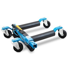 ZESTAW PODNOŚNIKÓW HYDRAULICZNYCH DO KÓŁ ŁATWE MANEWROWANIE I STABILNOŚĆ