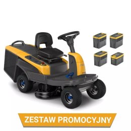 ZESTAW PROMOCYJNY TRAKTOR AKUMULATOROWY SWIFT 372E 3X7,5 AH + 1X5 AH + POJEDYNCZA ŁADOWARKA